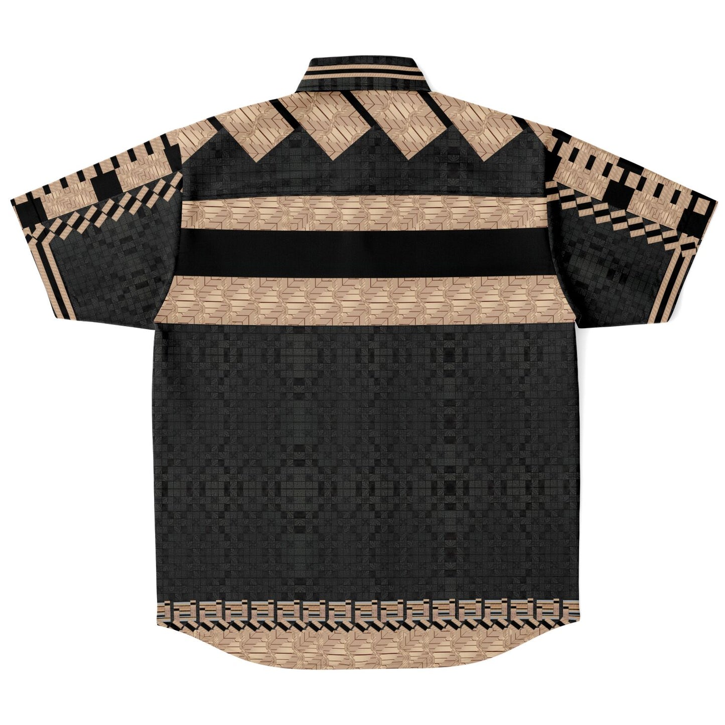 Golden Era Short Sleeve Button Down Shirt - AOP