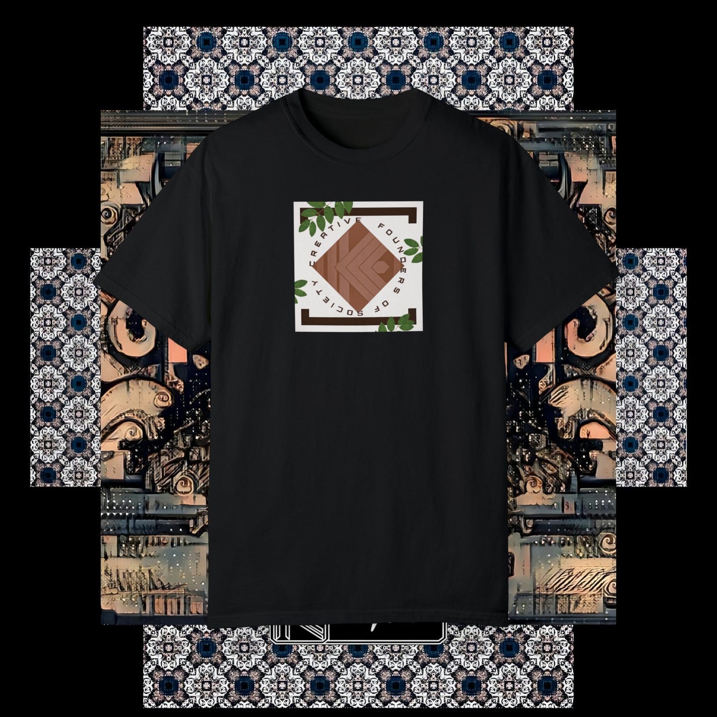 Printify T-Shirt Black / S Tranquility 77196057 27645808571389643447