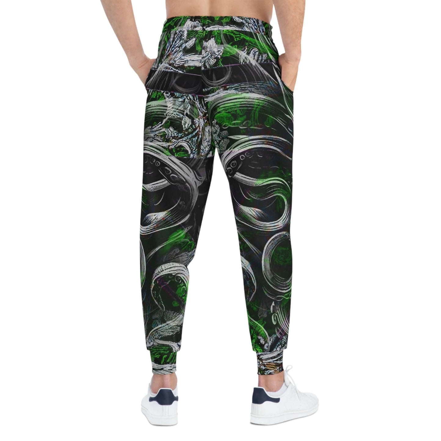 Printify All Over Prints Copy of Golden Era Athletic Joggers (AOP)