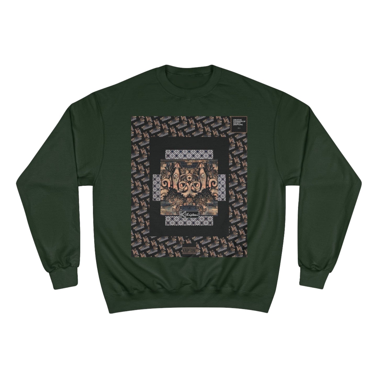 Printify Sweatshirt Dark Green / S KRAKEN 12356121 16234450009208057187