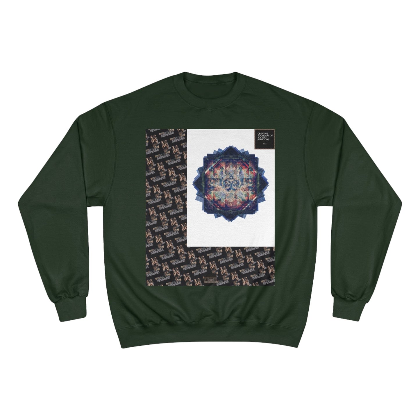 Printify Sweatshirt Dark Green / S TAKE A L 13953817 14142589047607154188
