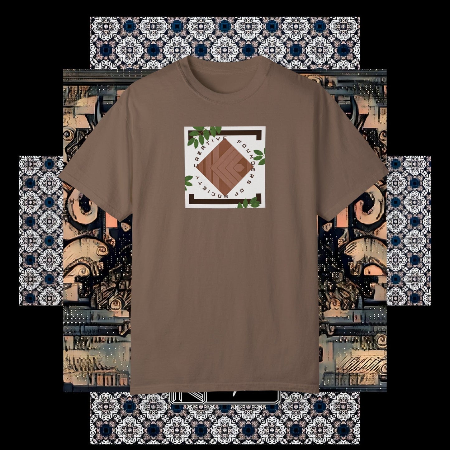 Printify T-Shirt Espresso / S Tranquility 77523737 13522959061978663231