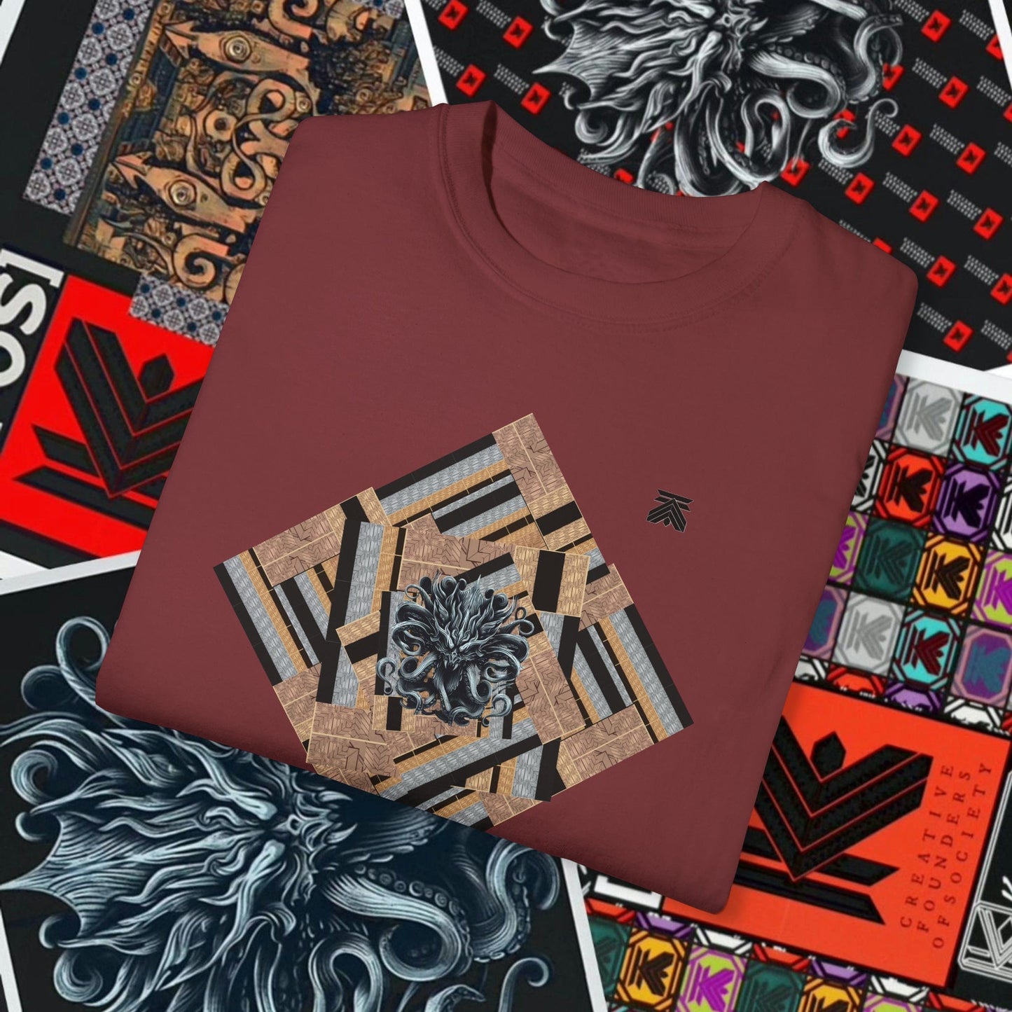 Printify T-Shirt Golden Era Free Masonry T- SHIRT