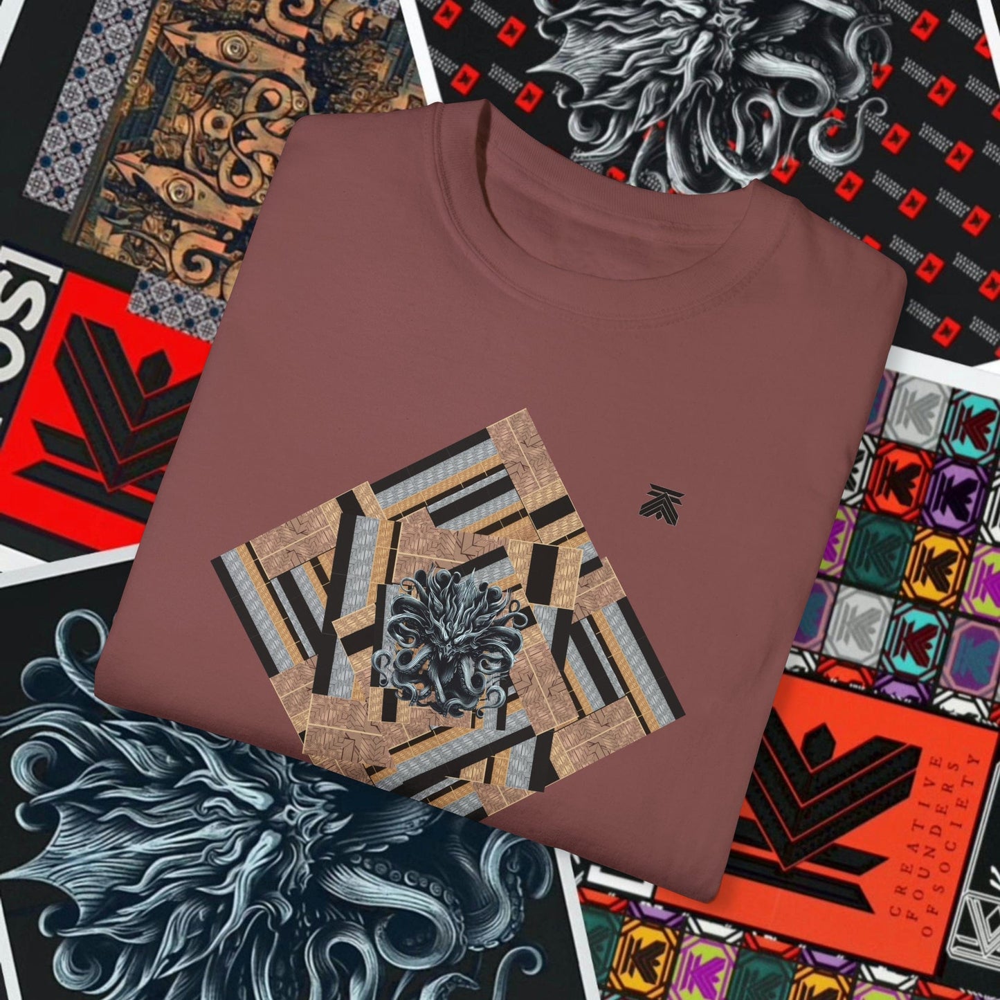 Printify T-Shirt Golden Era Free Masonry T- SHIRT