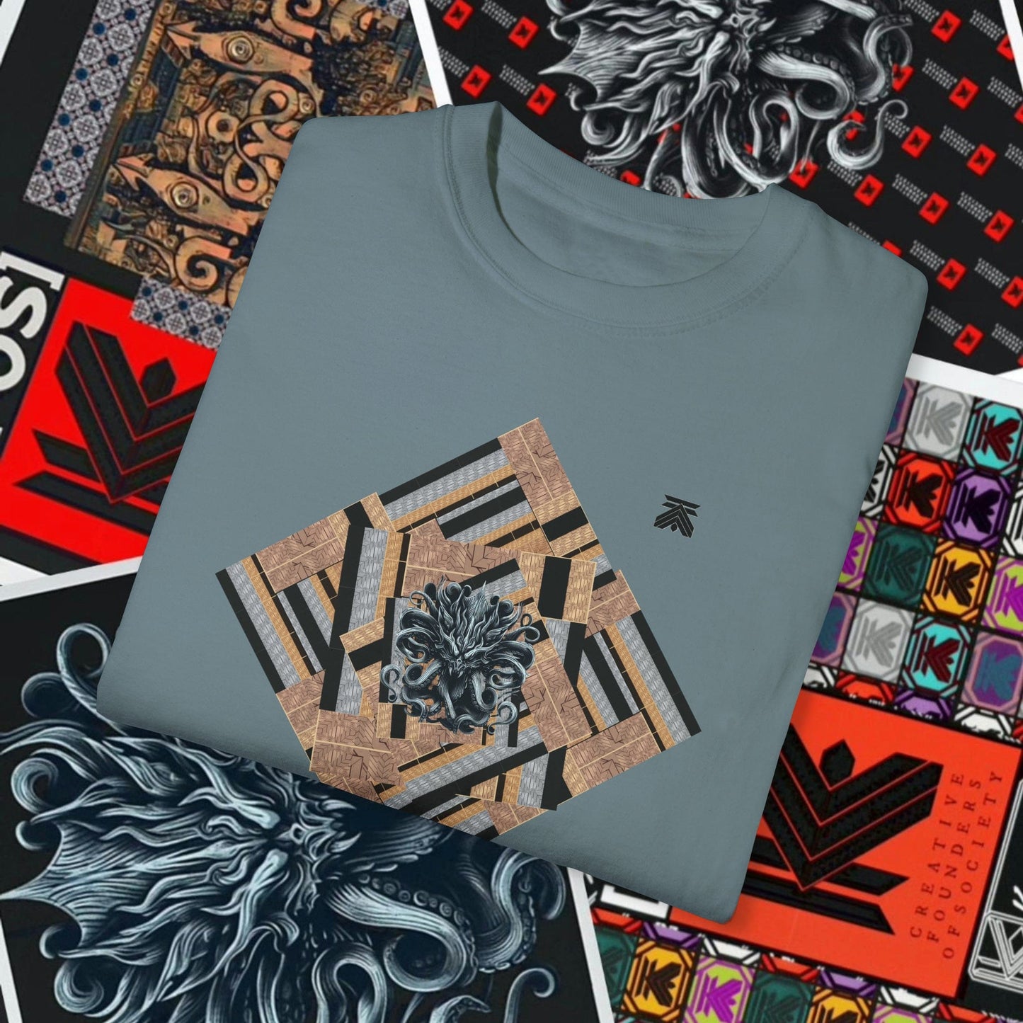 Printify T-Shirt Golden Era Free Masonry T- SHIRT