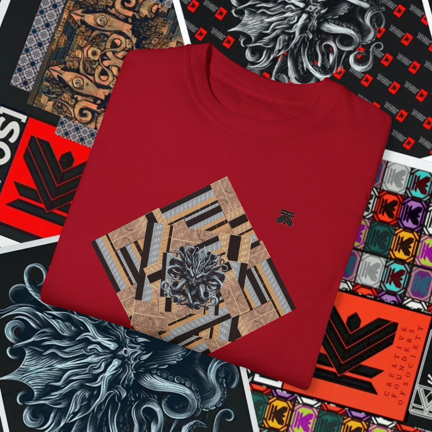 Printify T-Shirt Golden Era Free Masonry T- SHIRT