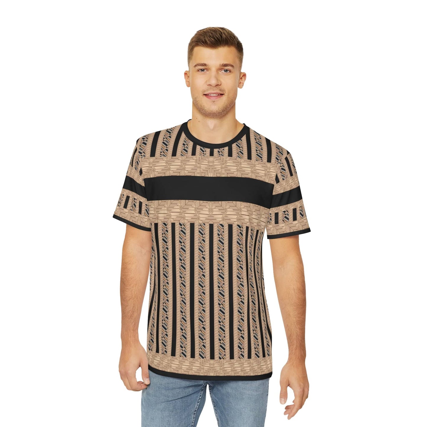 Printify All Over Prints Golden Era Men's Polyester Tee (AOP)