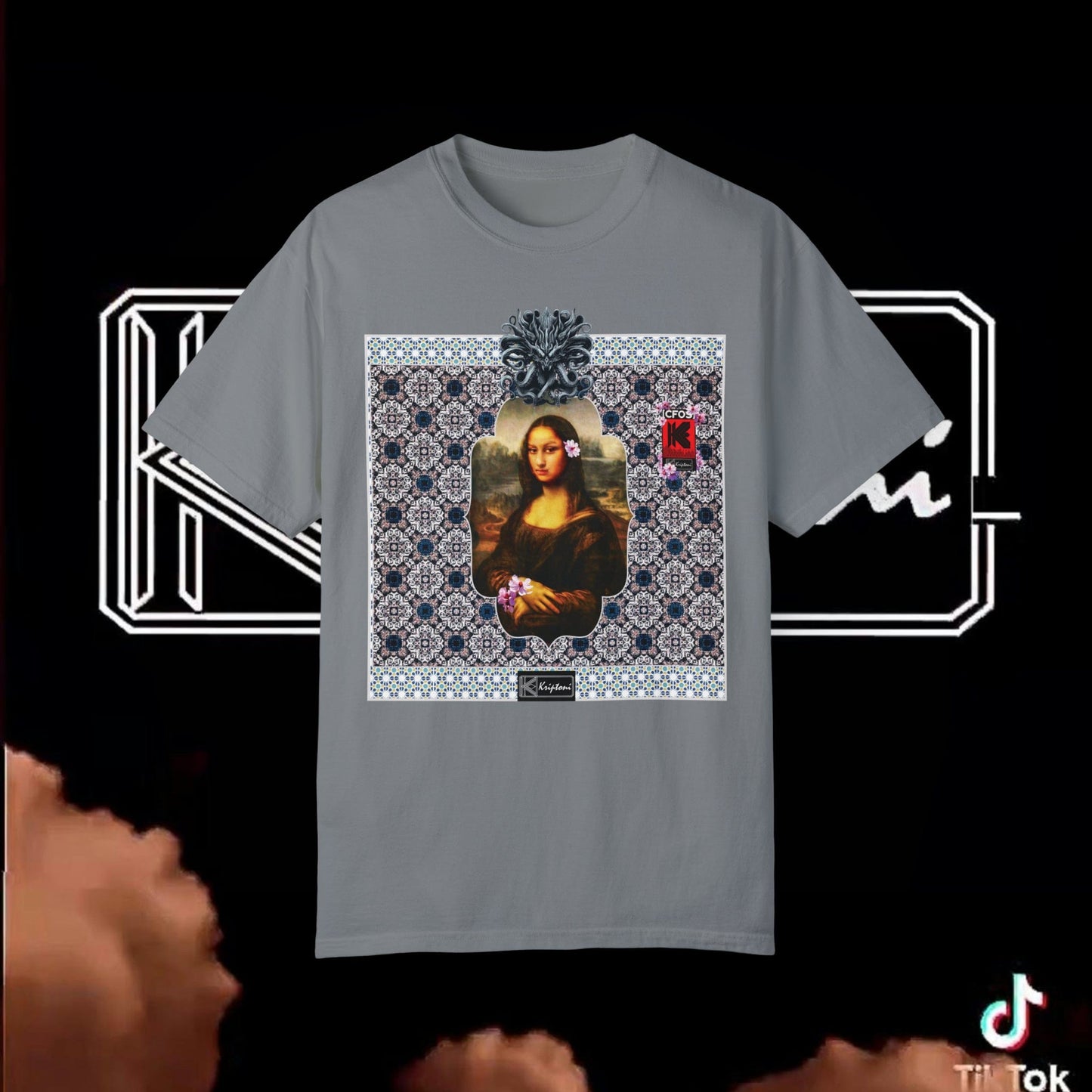 Printify T-Shirt Granite / S KONA MISA COTTON T-SHIRT 32637390999605593910