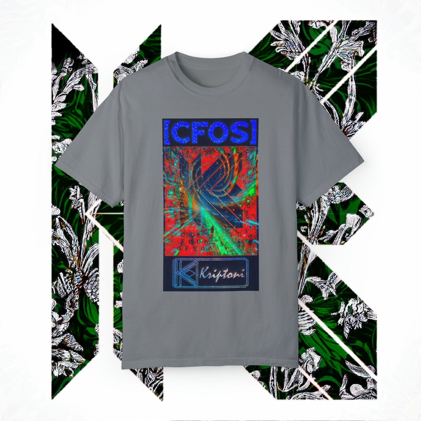 Printify T-Shirt Granite / S Kriptik Universe T Shirt 68870553821423386725