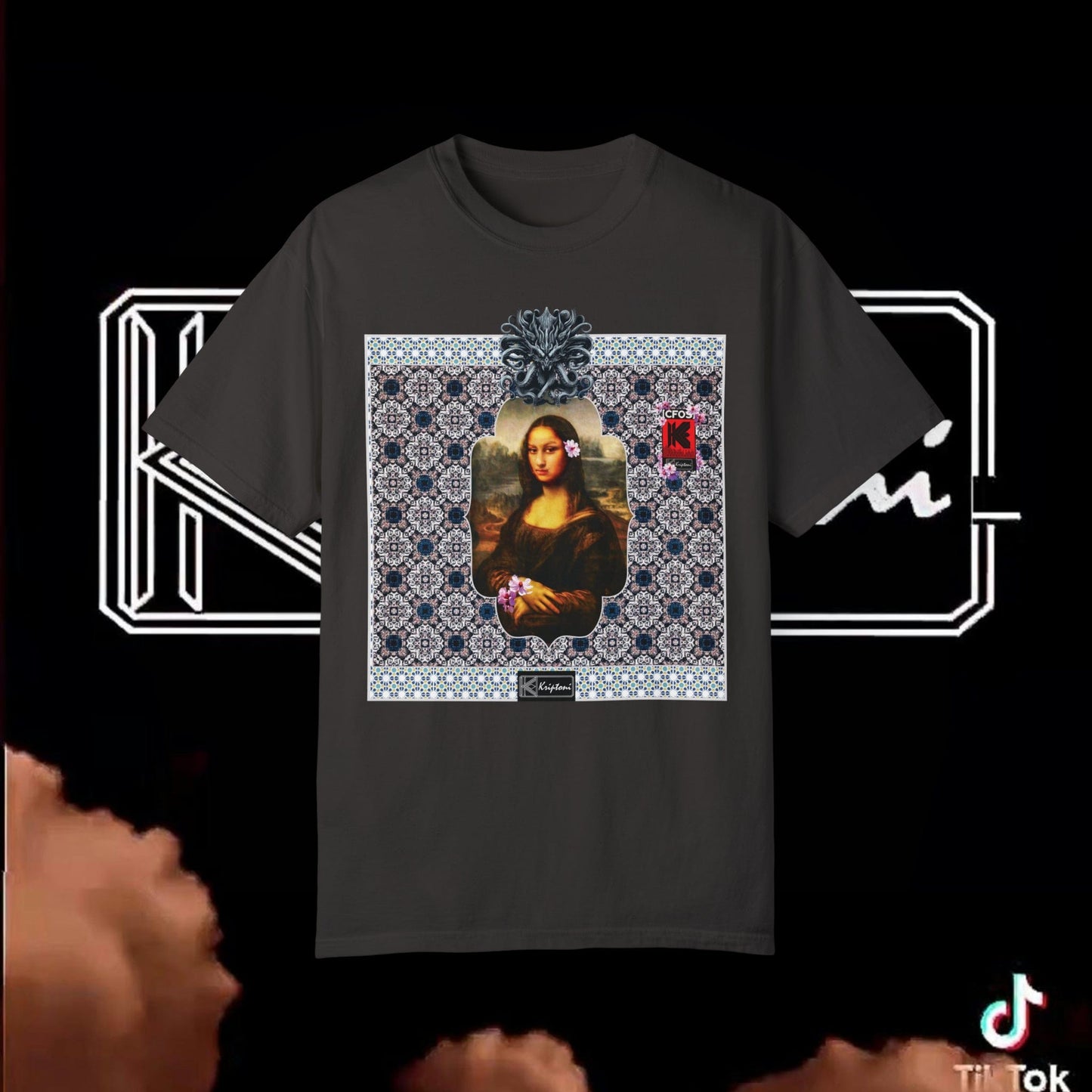 Printify T-Shirt Graphite / S KONA MISA COTTON T-SHIRT 37532765837482692849