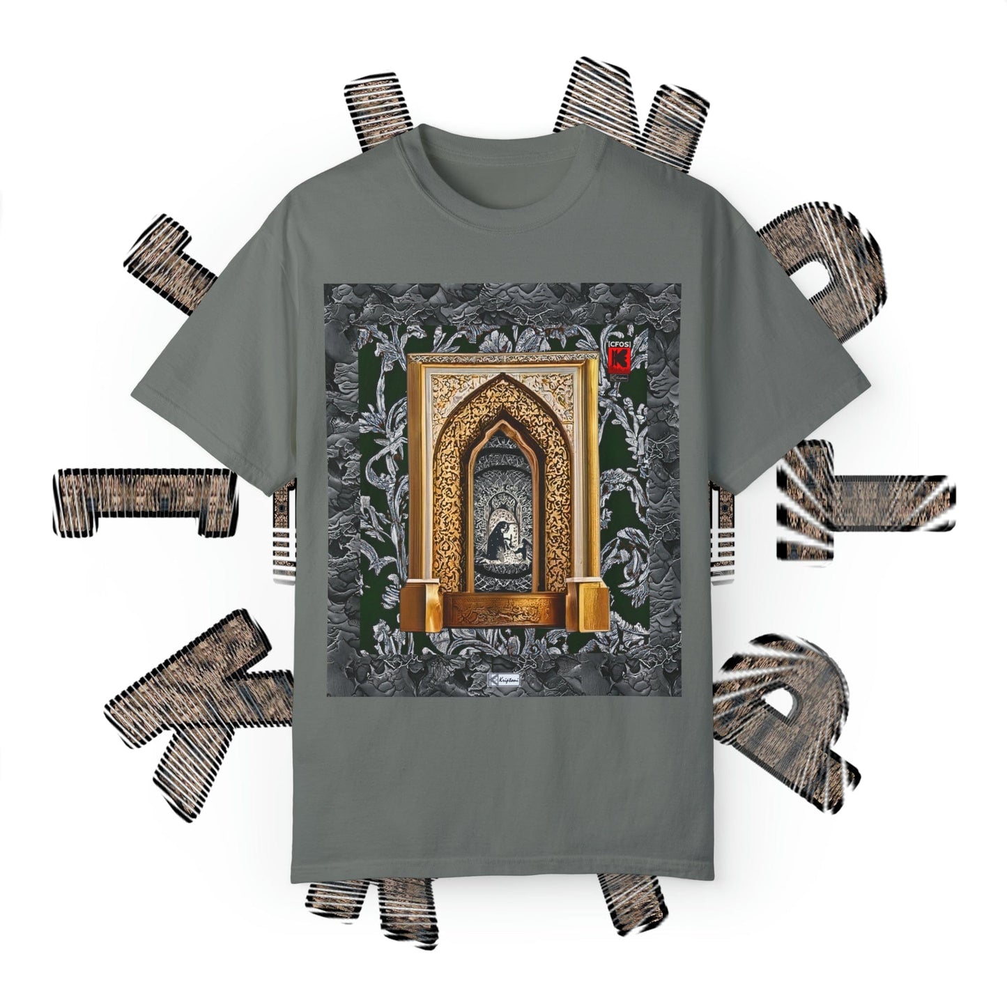 Printify T-Shirt Grey / S Free Masonry T-SHIRT 11972992667660268214