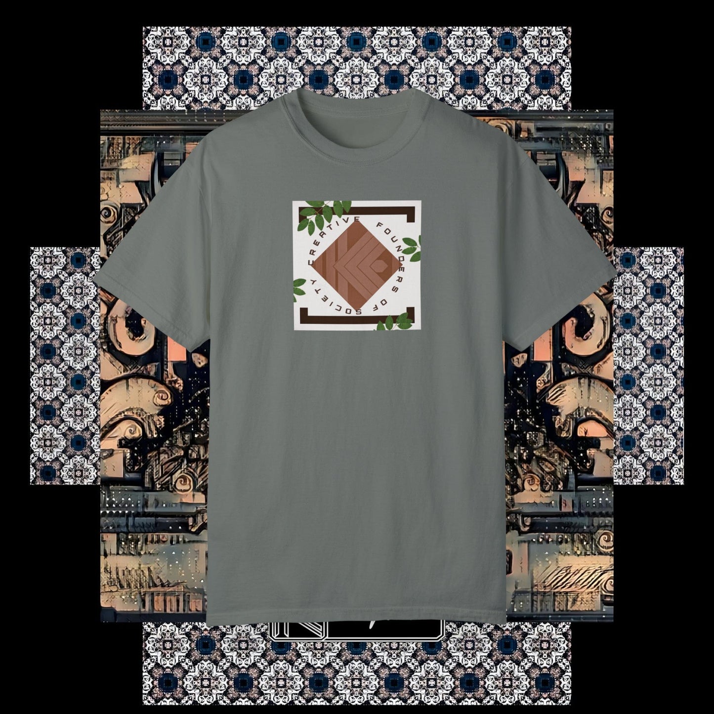 Printify T-Shirt Grey / S Tranquility 77392665 14785347548686162781