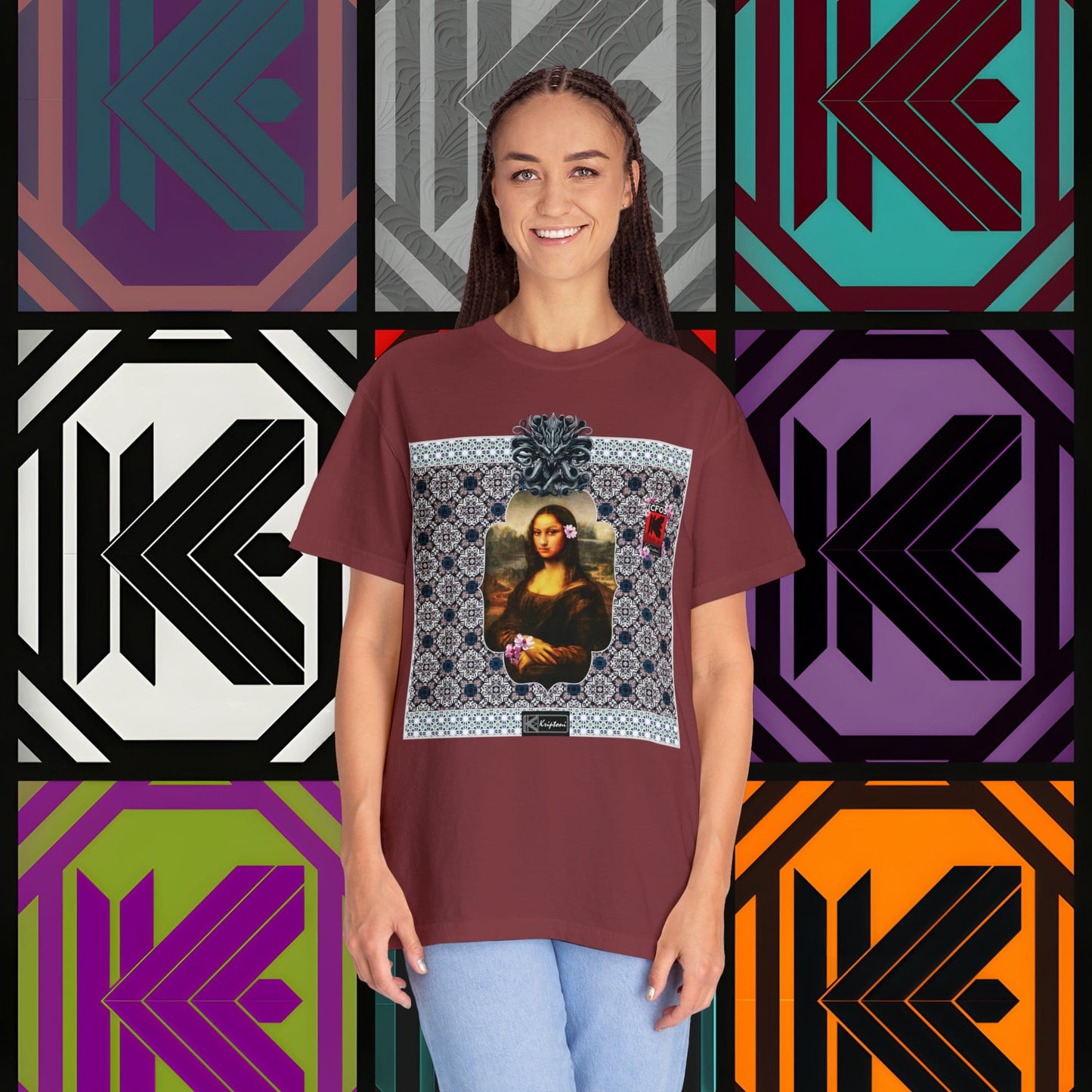 Printify T-Shirt KONA MISA COTTON T-SHIRT