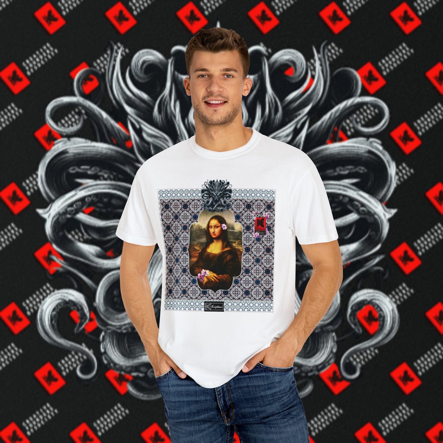 Printify T-Shirt KONA MISA COTTON T-SHIRT