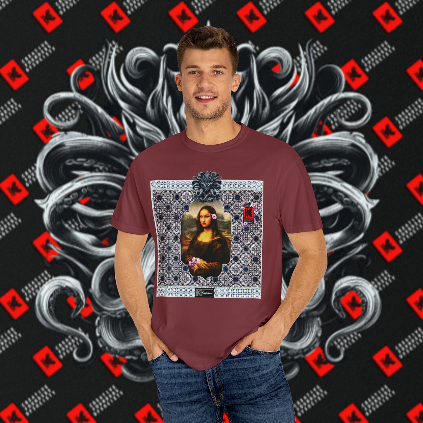 Printify T-Shirt KONA MISA COTTON T-SHIRT