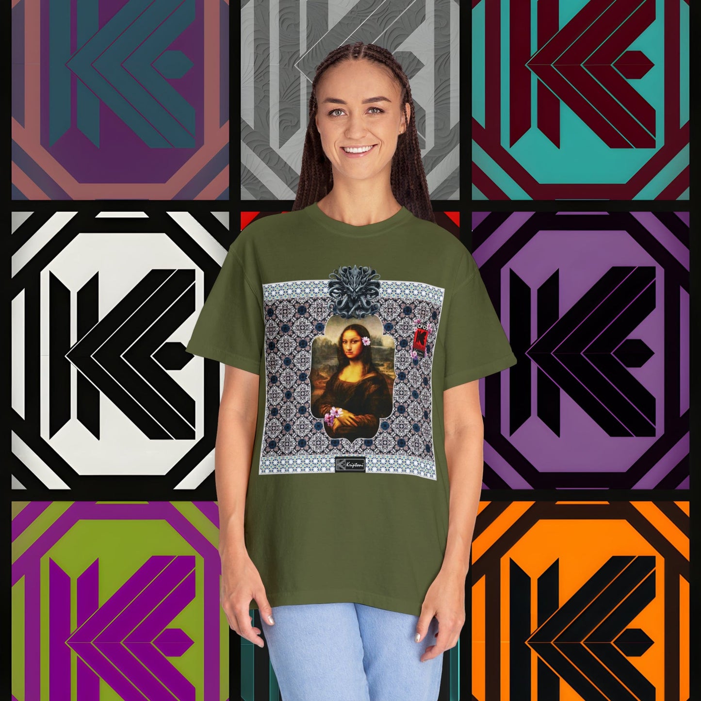 Printify T-Shirt KONA MISA COTTON T-SHIRT