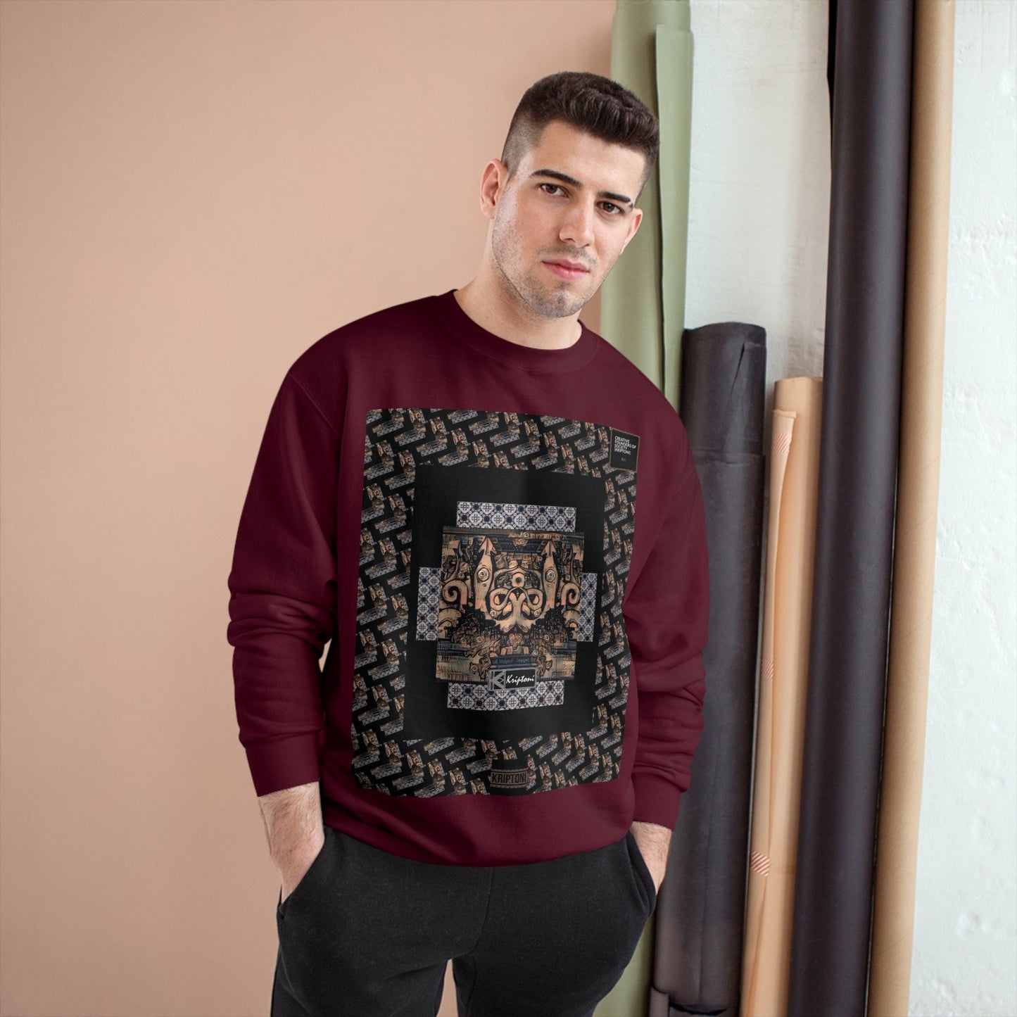 Printify Sweatshirt KRAKEN