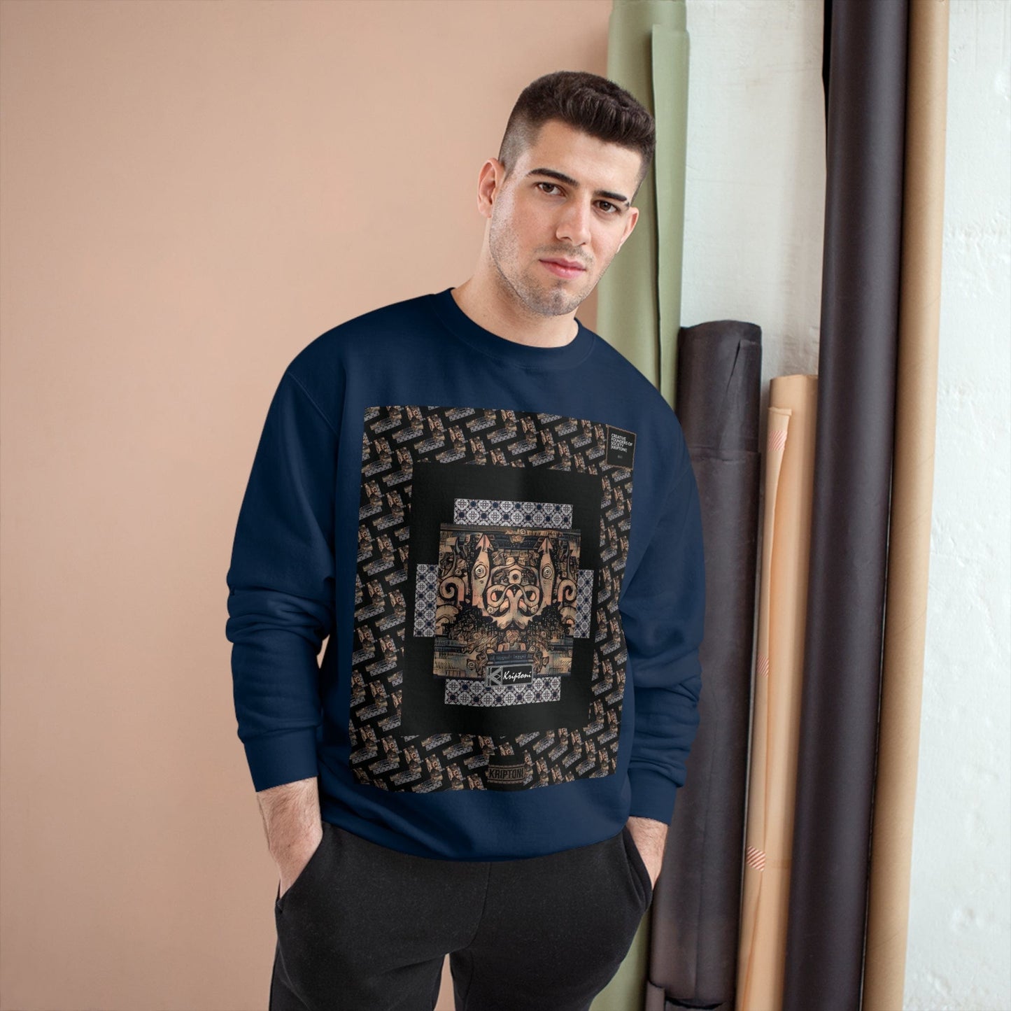 Printify Sweatshirt KRAKEN