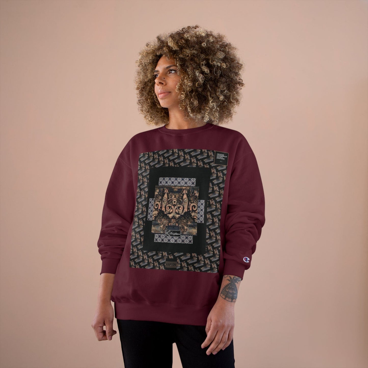 Printify Sweatshirt KRAKEN
