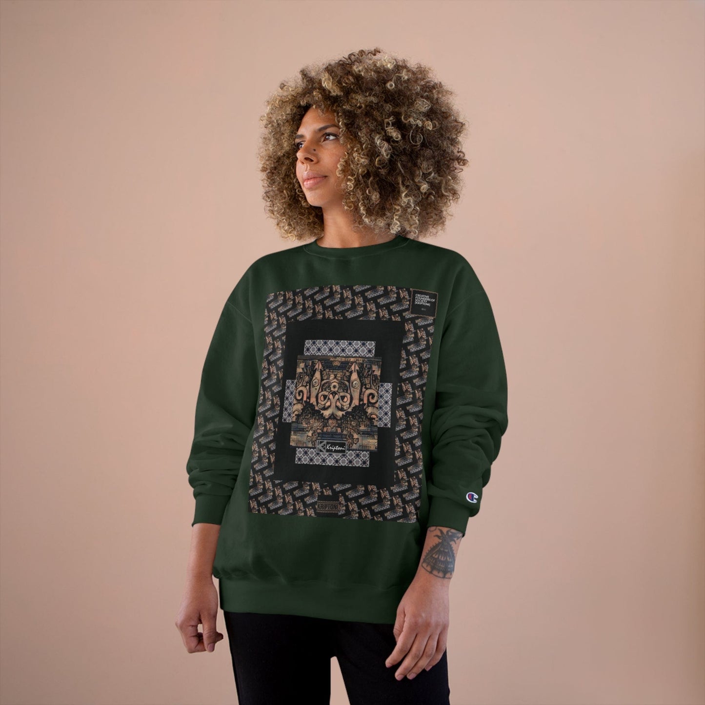 Printify Sweatshirt KRAKEN