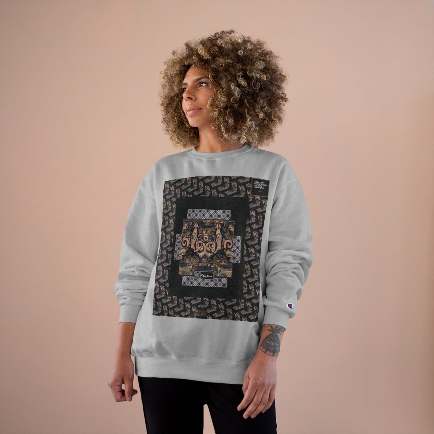 Printify Sweatshirt KRAKEN