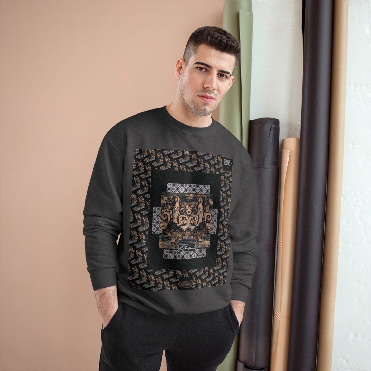 Printify Sweatshirt KRAKEN