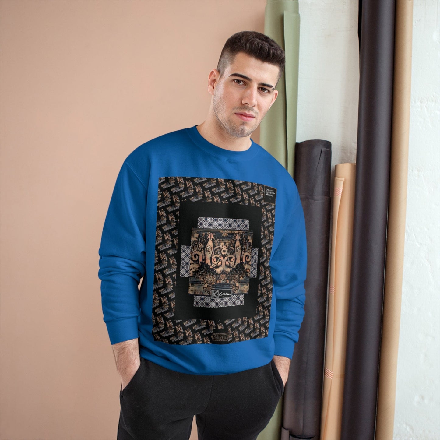 Printify Sweatshirt KRAKEN