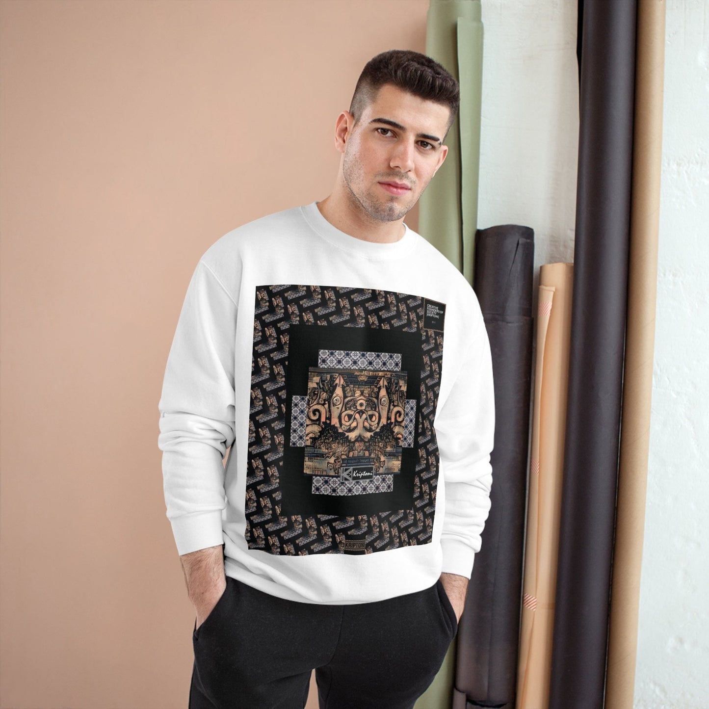 Printify Sweatshirt KRAKEN