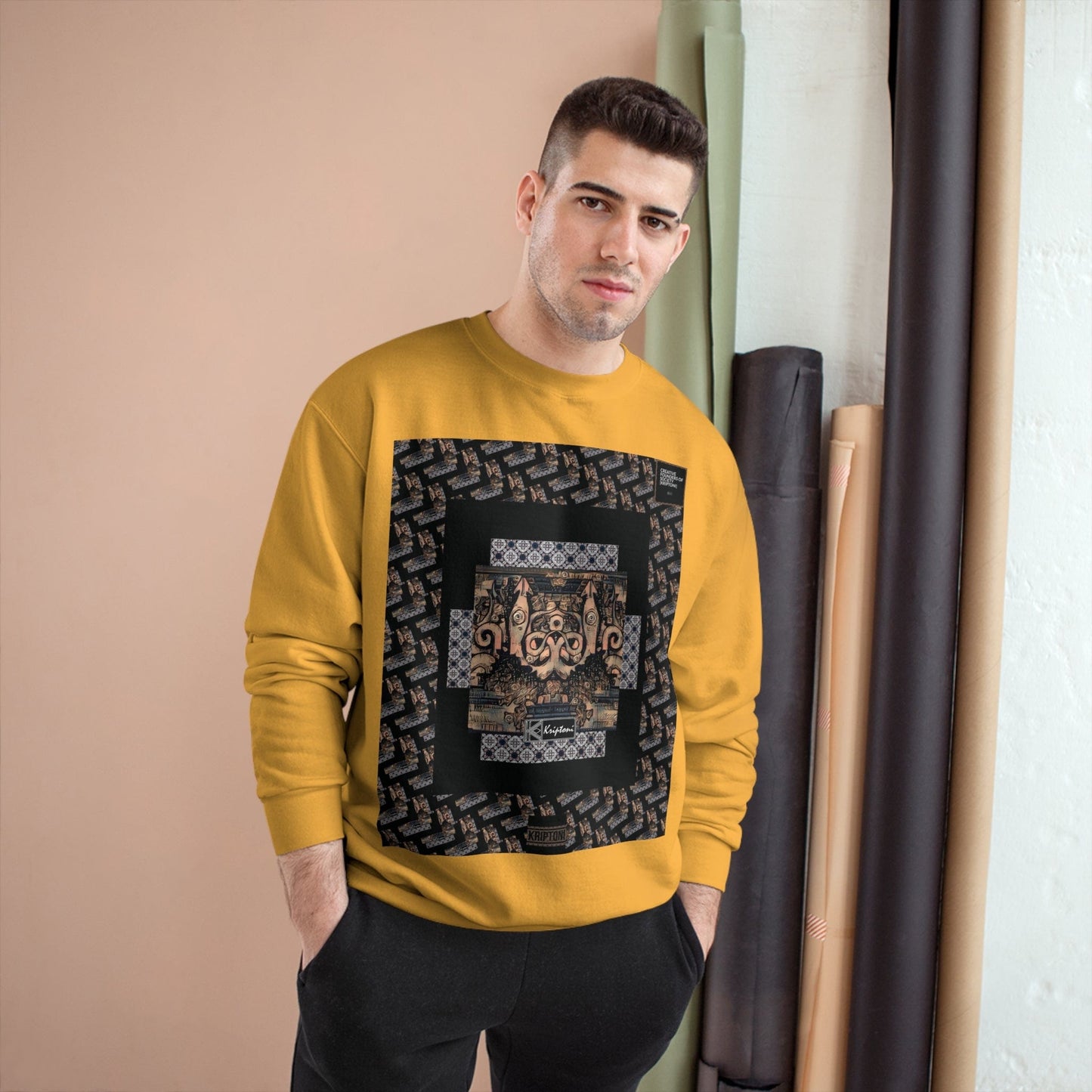 Printify Sweatshirt KRAKEN