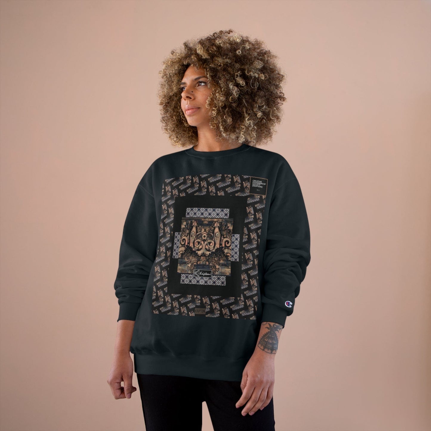 Printify Sweatshirt KRAKEN