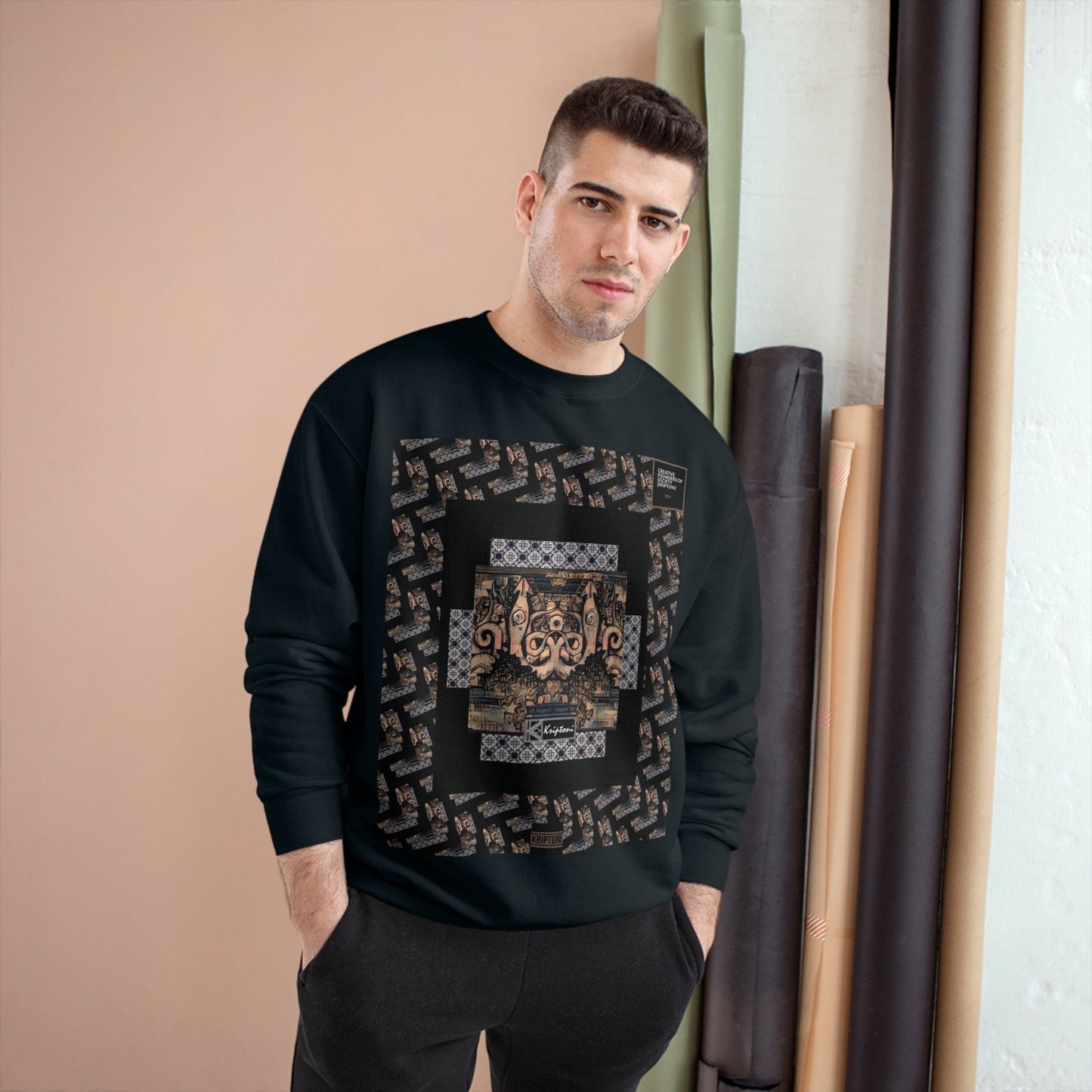 Printify Sweatshirt KRAKEN