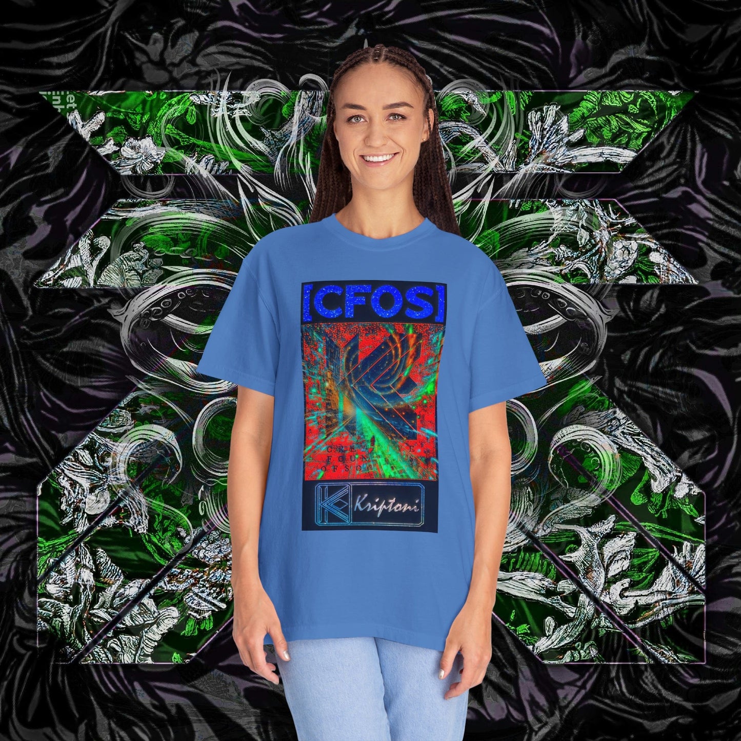 Printify T-Shirt Kriptik Universe T Shirt