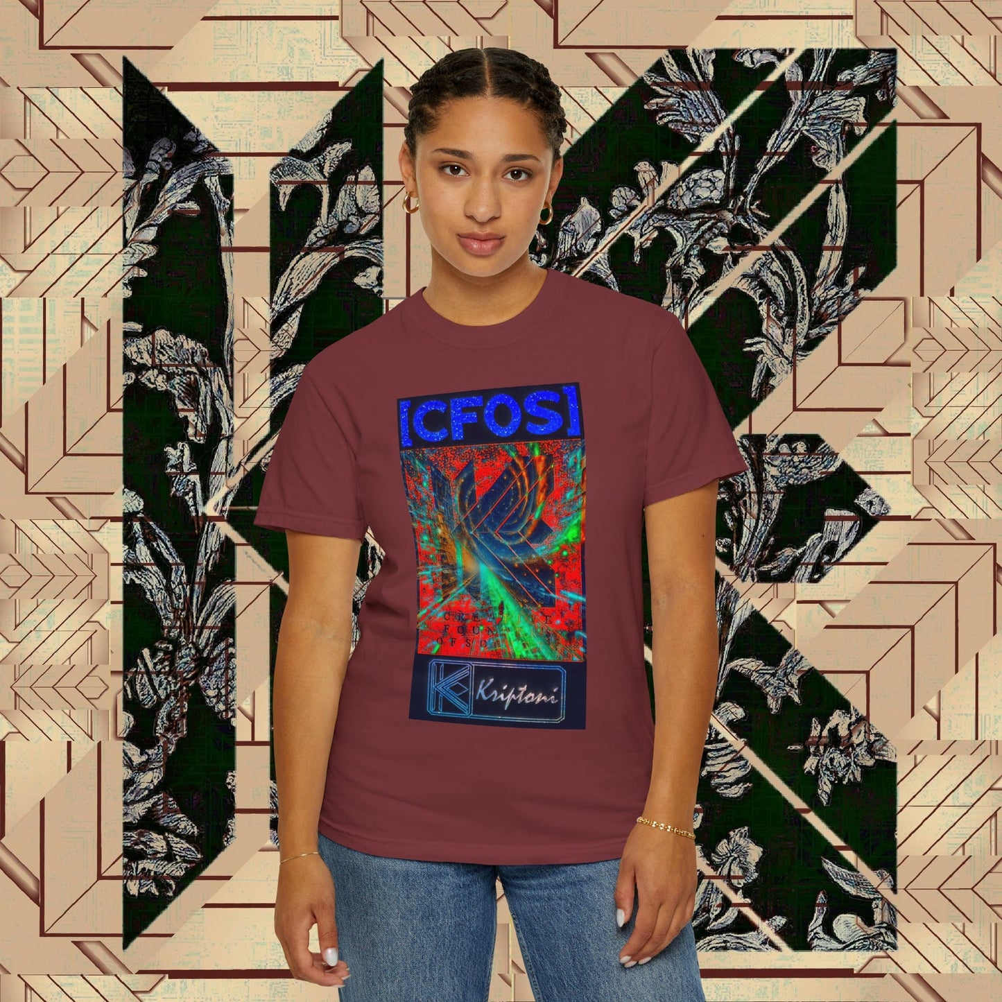 Printify T-Shirt Kriptik Universe T Shirt