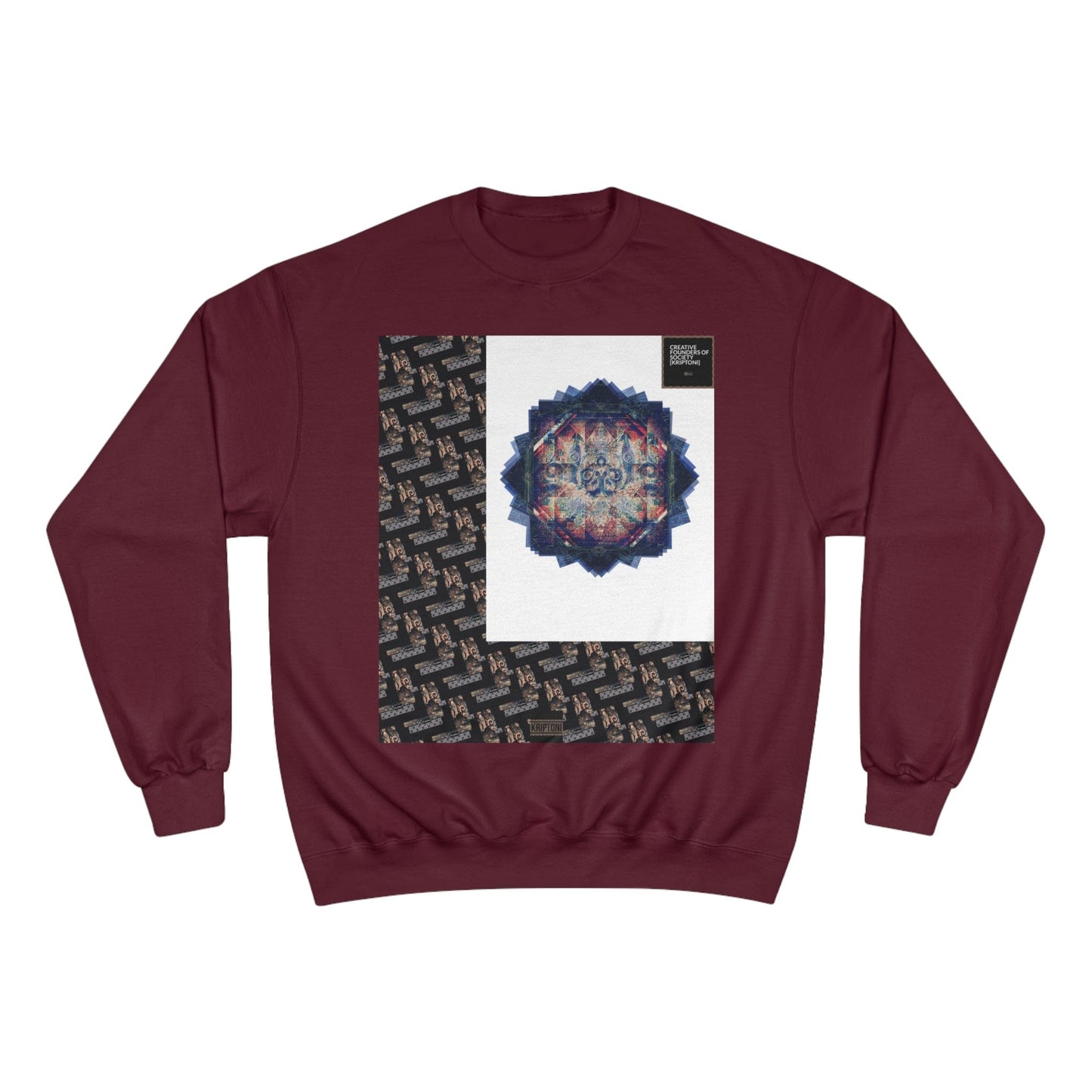 Printify Sweatshirt Maroon / S TAKE A L 13986585 80284618228151423236