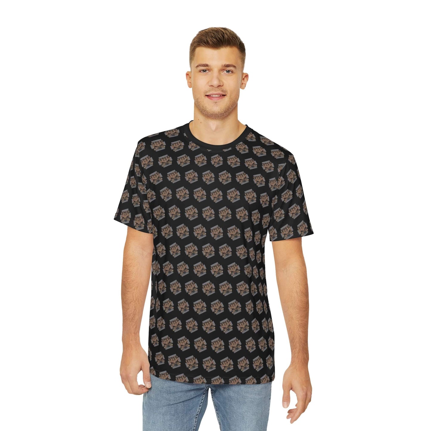 Printify All Over Prints Men's Polyester Tee (AOP)