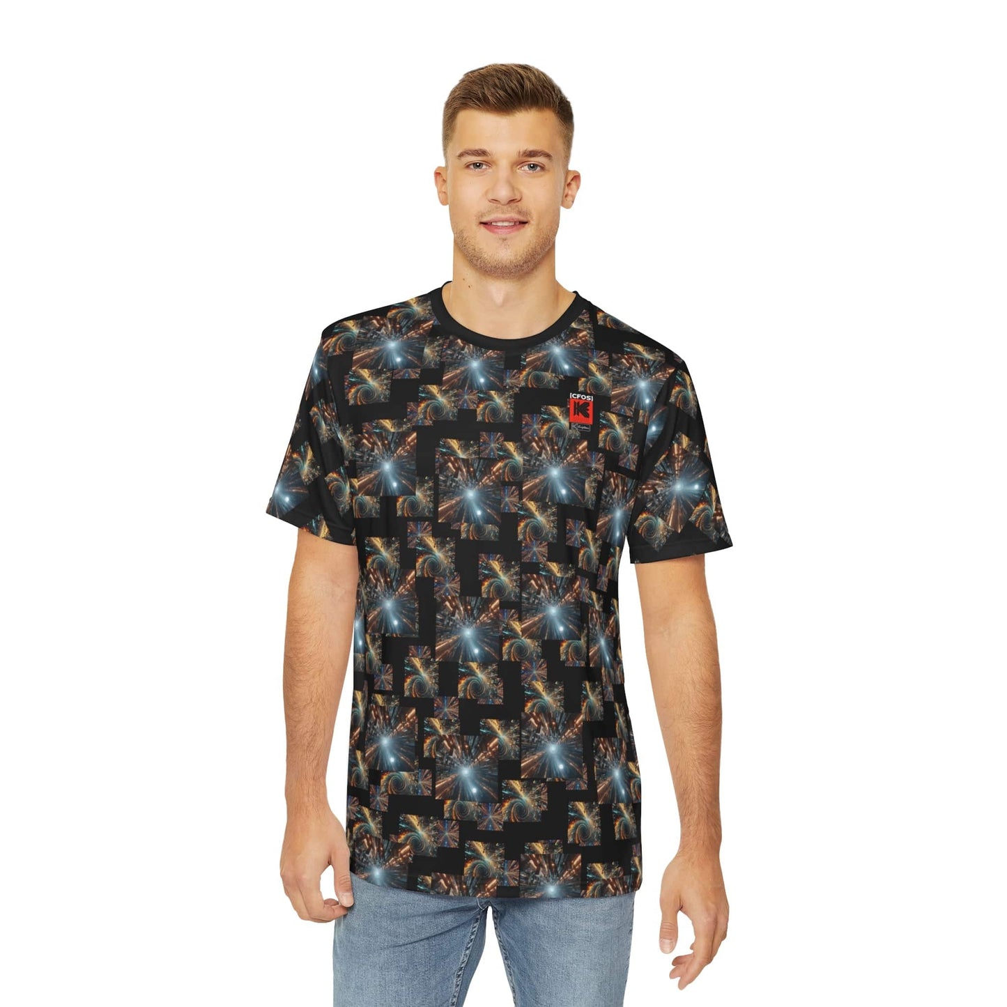 Printify All Over Prints Men's Polyester Tee