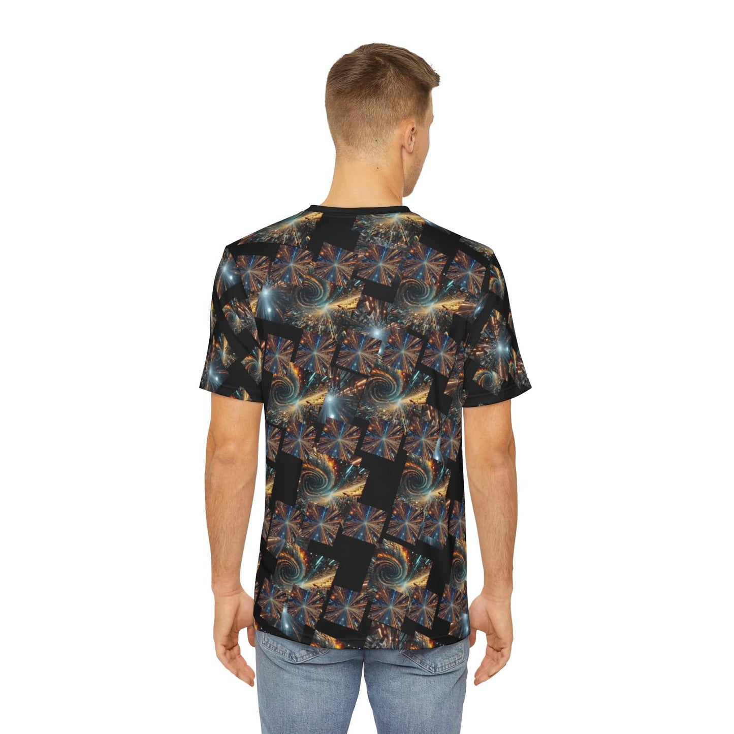 Printify All Over Prints Men's Polyester Tee