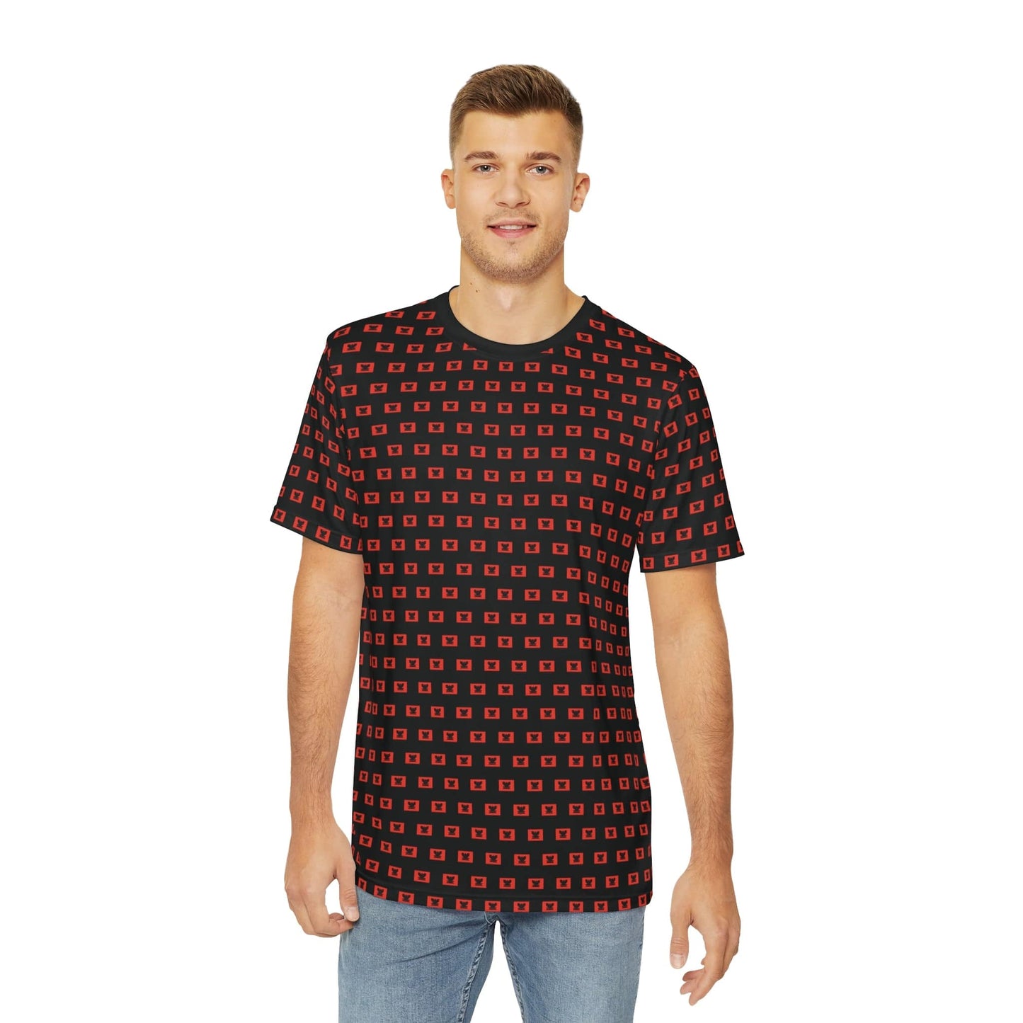 Printify All Over Prints Men's Polyester Tee