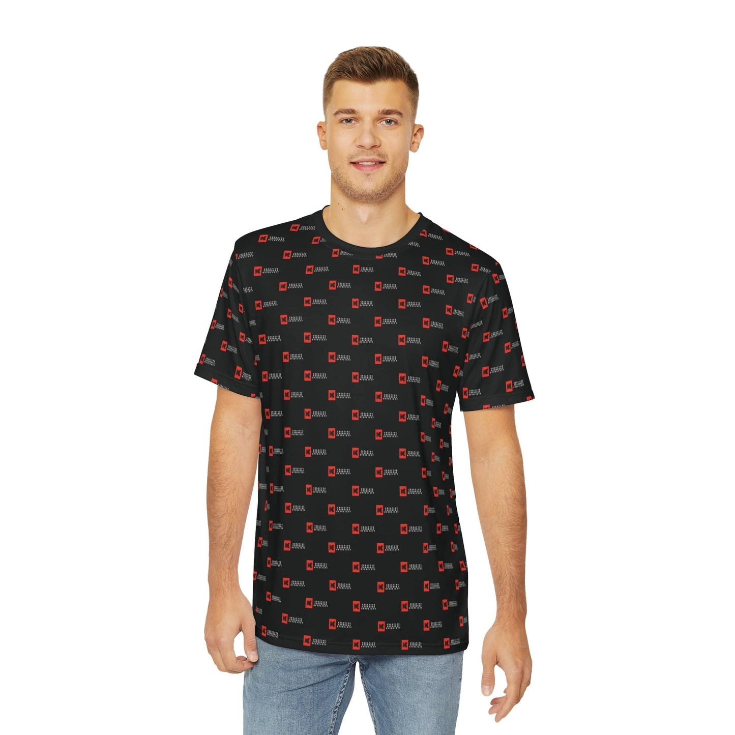 Printify All Over Prints Men's Polyester Tee