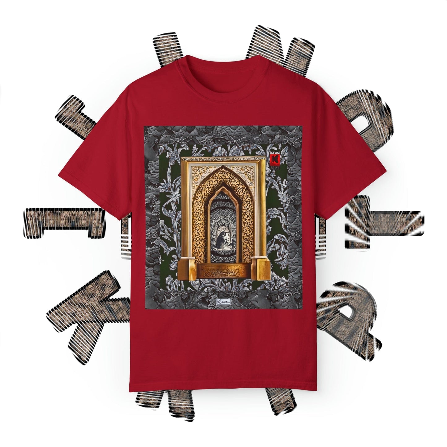 Printify T-Shirt Red / S Free Masonry T-SHIRT 22310672804456770644