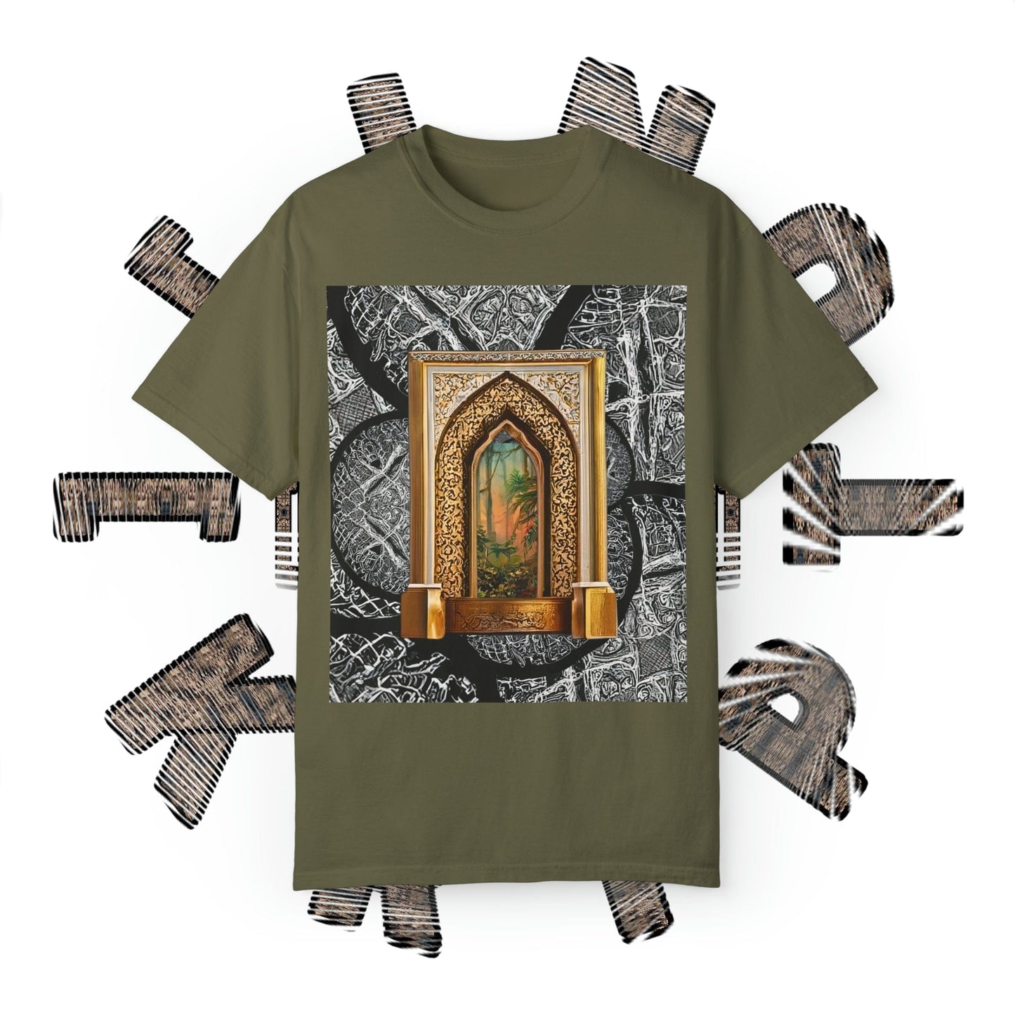 Printify T-Shirt Sage / S Free Masonry T-SHIRT 14589810490856212299