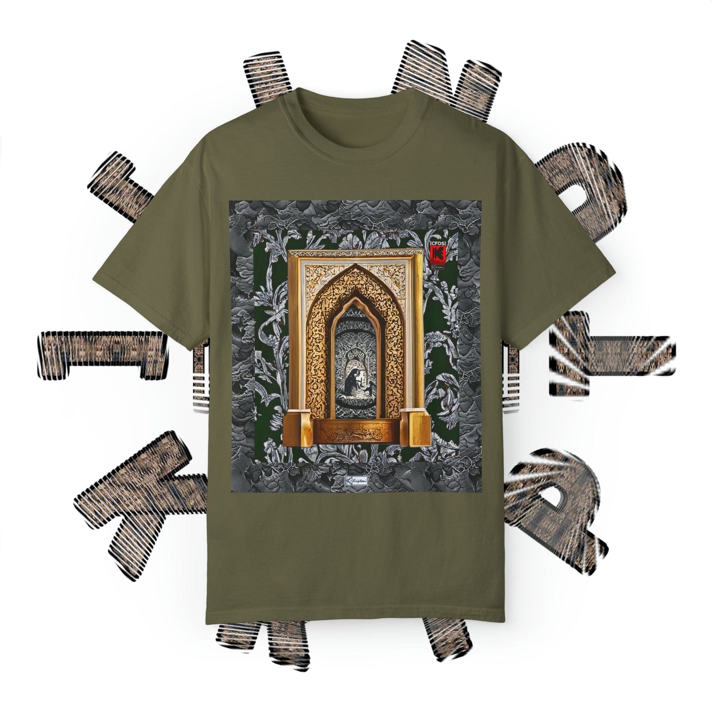 Printify T-Shirt Sage / S Free Masonry T-SHIRT 25185590647922850382