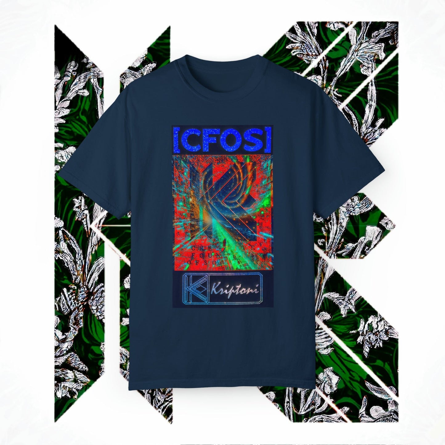 Printify T-Shirt True Navy / S Kriptik Universe T Shirt 19429424846525921989