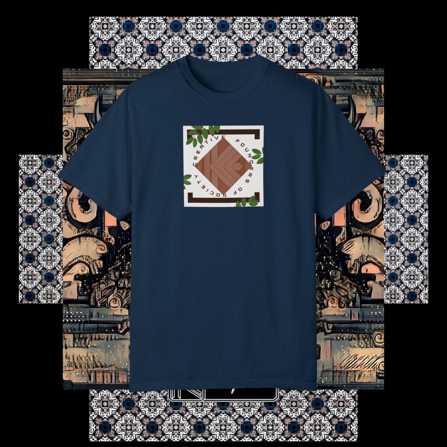 Printify T-Shirt True Navy / S Tranquility 77458201 85613871868295730851