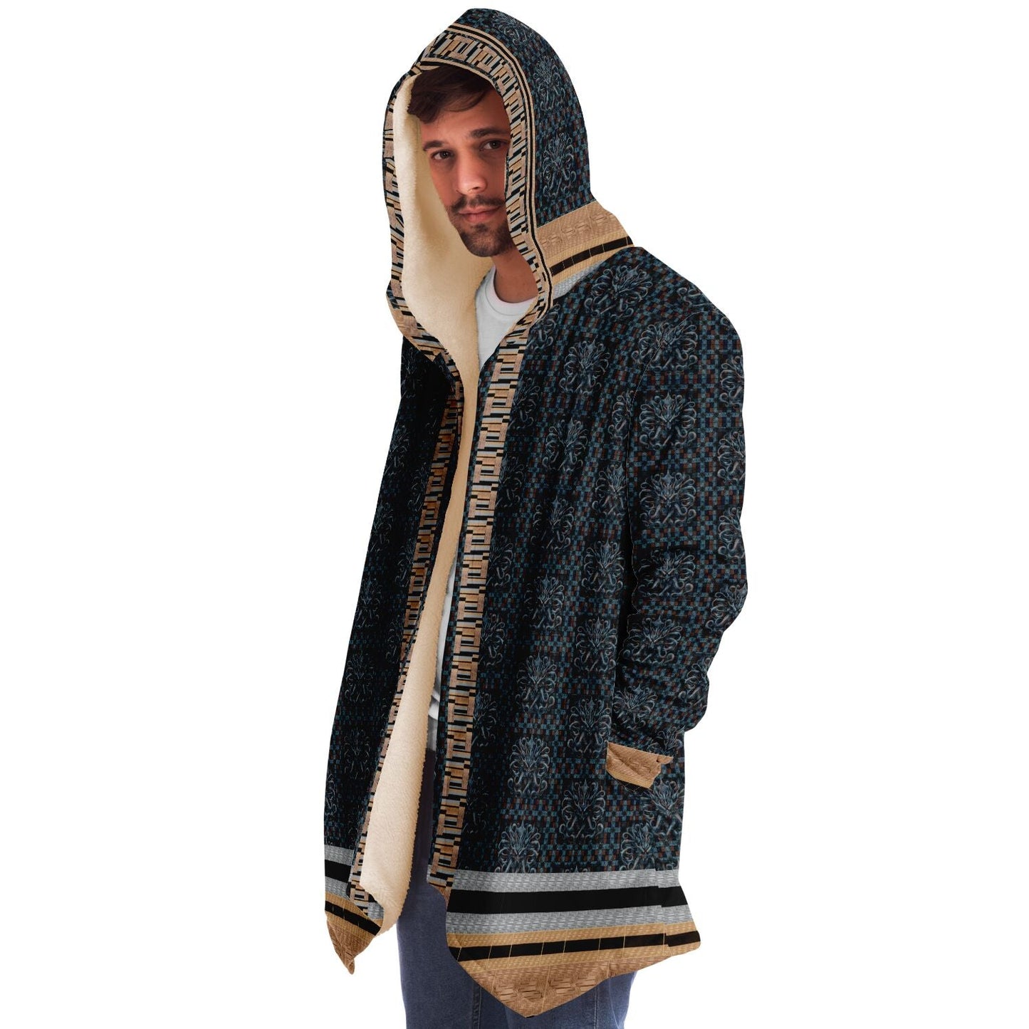 Subliminator Microfleece Cloak - AOP Golden Era Microfleece Cloak - AOP