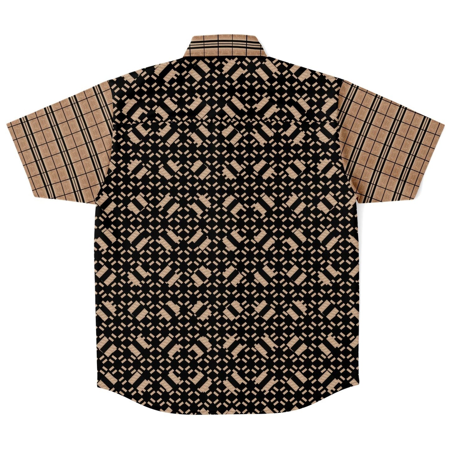 Subliminator Short Sleeve Button Down Shirt - AOP Golden Era Short Sleeve Button Down Shirt - AOP