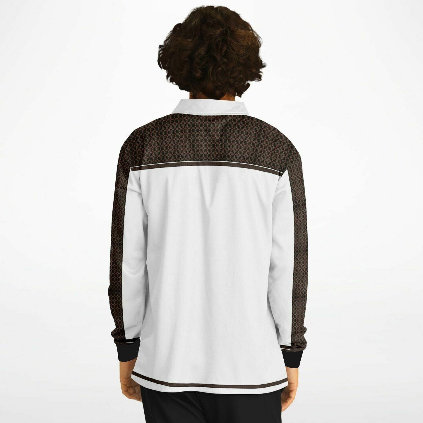 Subliminator Men’s Long Sleeve Polo Shirt – AOP Men’s Long Sleeve Polo Shirt – AOP