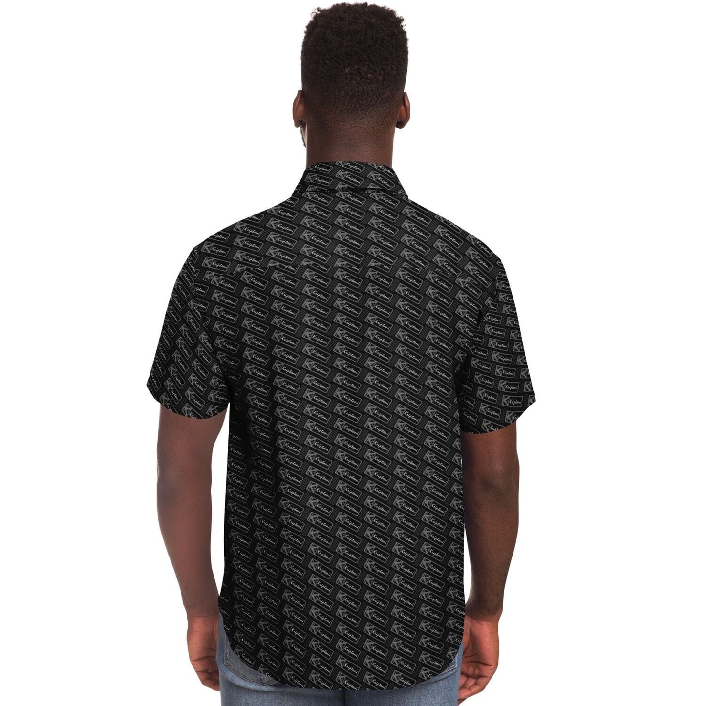 Subliminator Short Sleeve Button Down Shirt - AOP Short Sleeve Button Down Shirt - AOP