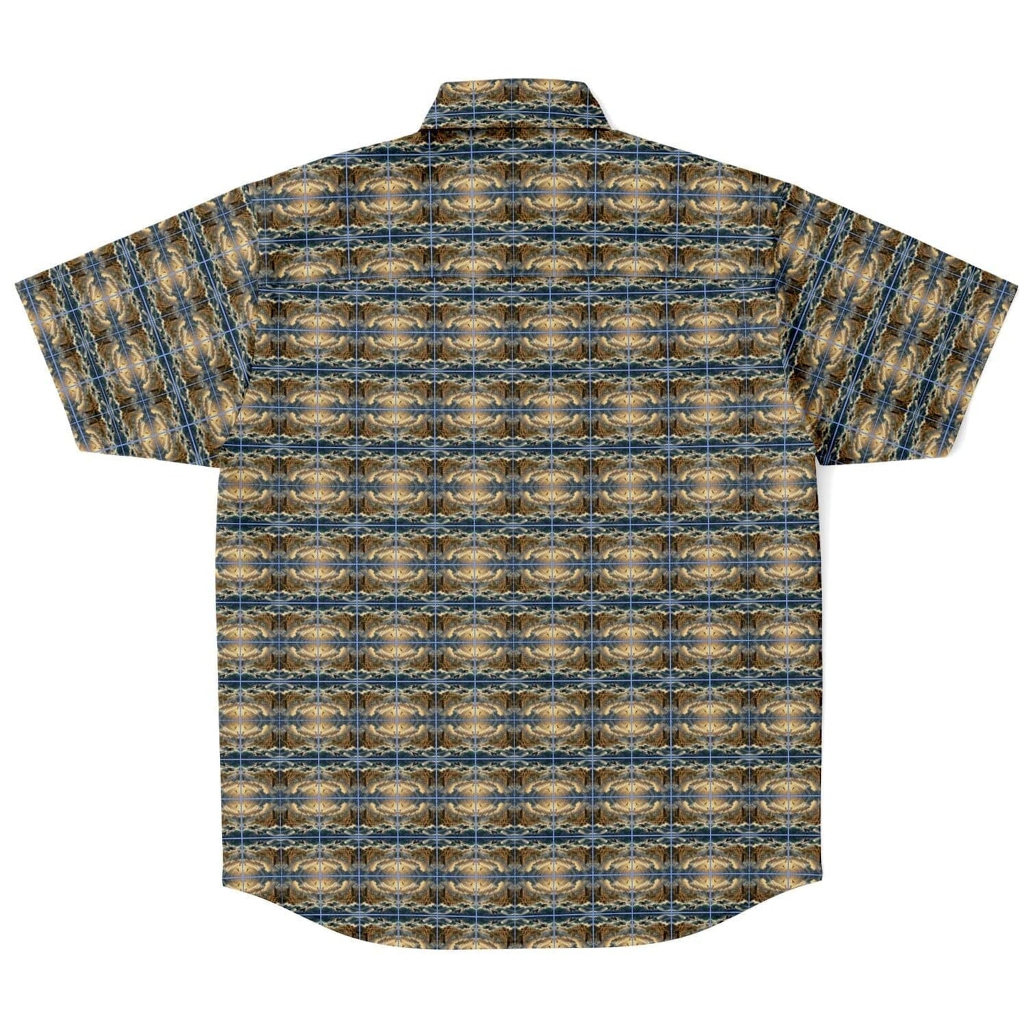 Subliminator Short Sleeve Button Down Shirt - AOP Short Sleeve Button Down Shirt - AOP copy copy