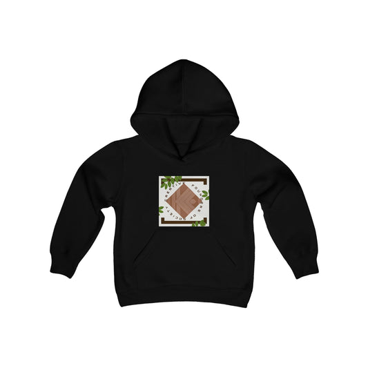 Printify Kids clothes Black / S [FFOS] Youth Heavy Blend Hooded Sweatshirt 23245675243721898451